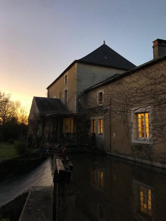 La Roulotte Du Moulin De Palet Βίλα Baugé Εξωτερικό φωτογραφία